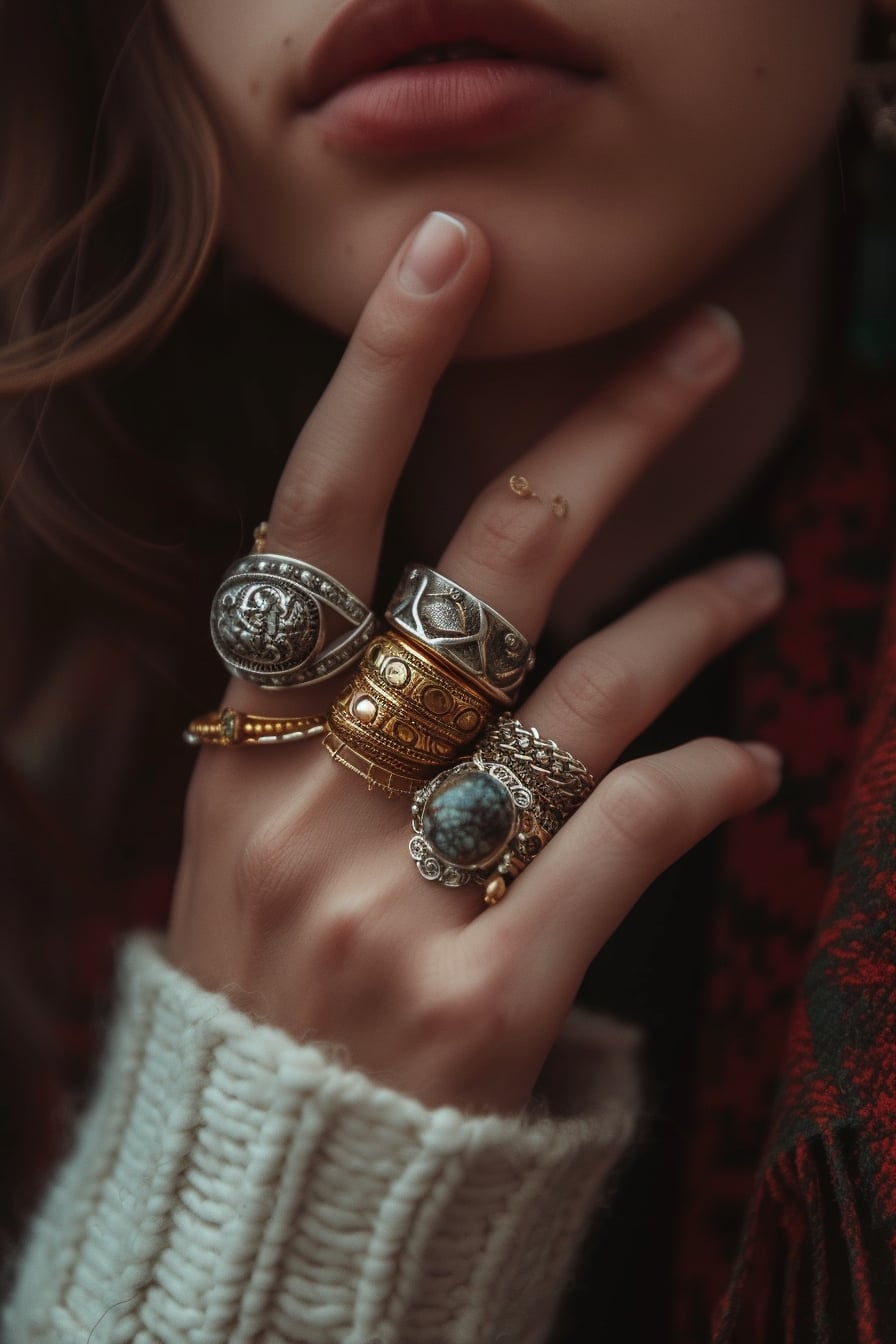 img of Chunky Rings: My Guide to Bold Jewelry Statements