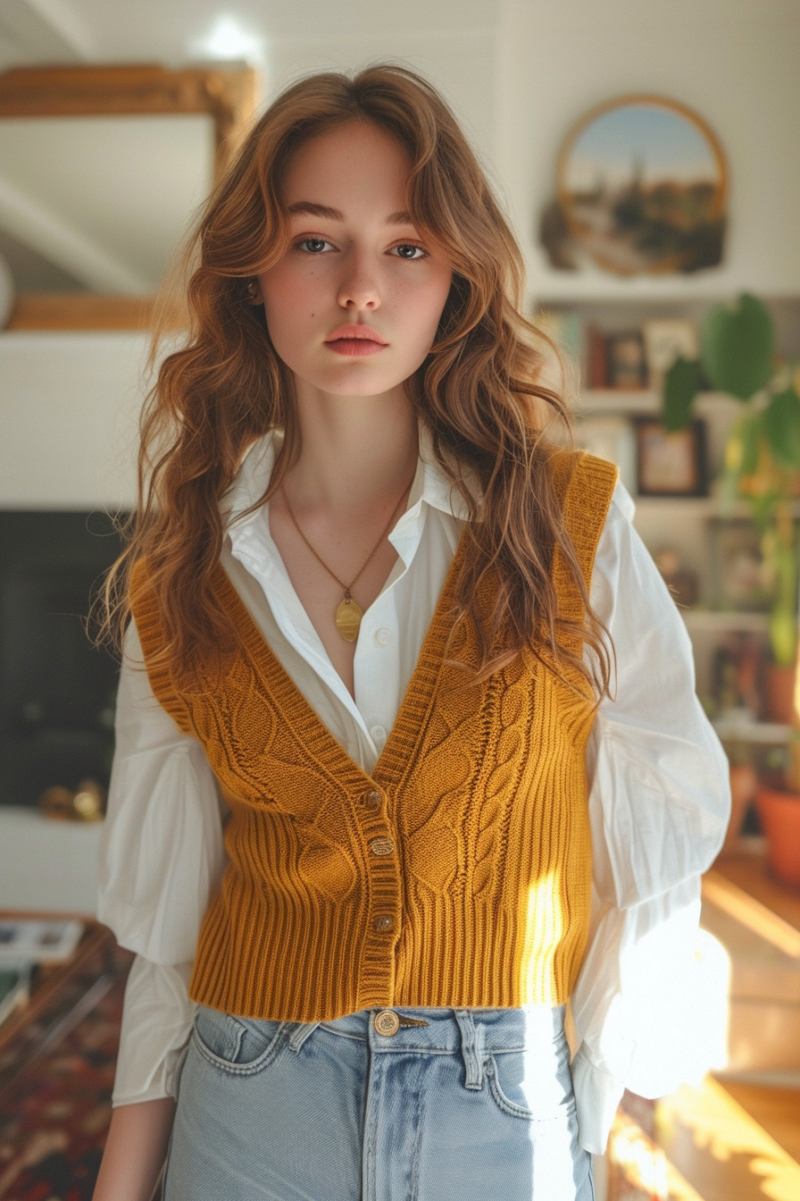 img of Sweater Vest Comeback: How I Style Them for a Retro Chic